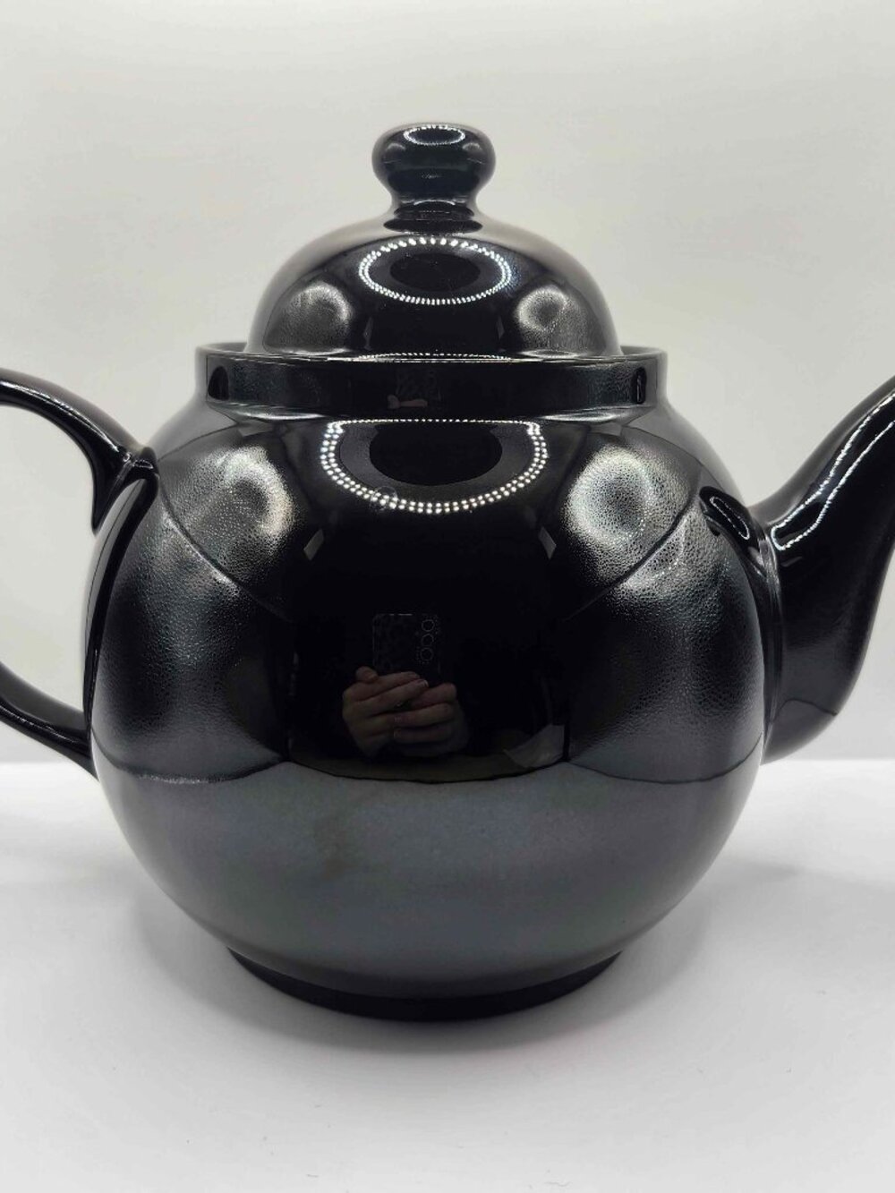 Adderley Ceramics Original Brown Betty Teapot Red Clay England Glossy